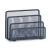 Suport metalic pentru accesorii de birou, Office Antracit, L17,5xl8,5xH13,5 cm