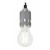 Pendul argintiu lucios model zimtat 2 Rea APP347-1CP