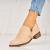 Pantofi dama casual Bej din Piele Ecologica Intoarsa Emberly A5359