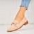 Pantofi dama casual Roz din Piele Ecologica Intoarsa Samya A5361