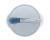 Set castron cu ventuza si lingurita cu senzor de temperatura KikkaBoo Blue