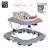 Premergator cu panou interactiv Moni Jungle Fun Plus Grey