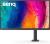 Monitor IPS LED BenQ 27inch PD2705UA, UHD (3840x2160), HDMI, DisplayPort, Boxe, Pivot, 60 Hz, 5 ms (Negru)