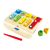Xilofon cu 5 taste si Puzzle forme si culori, din lemn, 12luni+, Hape