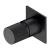 Baterie dus incastrata Omnires Contour antracit periat cu corp ingropat