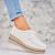 Mocasini dama Piele Naturala Albi Maive A4512