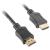 Cablu HDMI (T) la HDMI (T), 7.5m, conectori auriti, rezolutie maxima 4K (3840 x 2160) la 30 Hz, negru