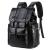 Rucsac pentru barbati, Parker GT1381, negru, multifunctional: laptop, calatorii