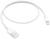 Cablu de date Apple me291zm/a, Lightning, 0.5m (Alb)