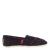 Espadrile Chloe 4 negre cu alb