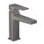 Baterie lavoar Hansgrohe Metropol 110 cu ventil Push-Open negru - crom periat