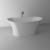 Cada freestanding din compozit Rune Light 158x74 cm