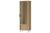 Vitrina din pal, furnir si lemn, cu 1 usa si LED inclus, Limbo 11 Stejar Artisan, l65xA42xH200 cm