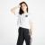 The North Face Cropped Fine Tee Tnf White