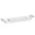 Tava reglabila pentru cada, din plastic Trendy Alb, l55-78,4xA17,3xH6,5 cm