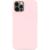 Husa de protectie Lemontti Silicon Soft Slim pentru iPhone 12 Pro Max, Pink Sand