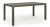 Masa extensibila de gradina / terasa din metal, Hilde Medium Grej, L160-240xl90xH75 cm