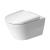 Set vas WC suspendat Duravit D-Neo Rimless cu capac softclose si fixare ascunsa