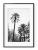 Tablou Grands Palmiers Aluminium Noir