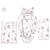Set 4 in 1 Cosulet bebelus MimiNu Baby Cocoon 75x55 cm Design Pink Ballerina