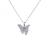 Lantisor argint 925, JW03, cu pandativ fluture