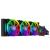 Cooler CPU AQIRYS Aquarius 360 AiO, 3 x 120mm, iluminare ARGB (Negru)