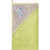 Prosop de baie cu gluga imprimeu velur 80 x 80 cm Womar Zaffiro AN-OW-01