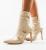 Botine dama Anexat Bej