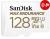 Card de memorie Sandisk MAX Endurance microSDXC, 128GB, Clasa 10, UHS-I U3, Adaptor SD