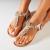 Sandale fara Toc din Piele Ecologica dama Argintii Taylynn A5933