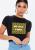 Tricou dama negru - No Bad Vibes