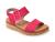 Sandale casual RIEKER fucsia, W0800, din piele intoarsa