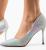 Pantofi dama Daisy Argintii