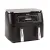 Friteuza cu aer cald cu doua zone Ninja AF300EU, 2400W, 7.6L, 6 metode de gatit, Max Crisp, Roast, Bake, Reheat, Dehydrate and Air Fry, Negru