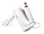 Mixer de mana Bosch MFQP1000, 300 W, 2 viteze (Alb/Rosu)