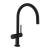 Baterie bucatarie Hansgrohe Talis M54 220 negru cu 1 tip de jet