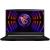 Laptop Gaming MSI Thin GF63 12VE (Procesor Intel® Core™ i7-12650H (24M Cache, up to 4.70 GHz), 15.6inch FHD 144Hz, 16GB, 1TB SSD, nVidia GeForce RTX 4050 @6GB, Negru)