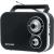 Radio portabil Muse M-051 R, FM/MW, Boxa frontala, AUX-in, Negru Radio portabil Muse M-051 R, FM/MW, Boxa frontala, AUX-in, Negru