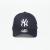 New Era New York Yankees Team Side Patch 9Forty Adjustable Cap Navy/ Optic White