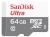 Card de memorie SanDisk Ultra Line microSDXC, 64GB, Clasa 10 + Adaptor SD