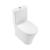 Set vas wc pe pardoseala Villeroy&amp;Boch O.Novo rimless alb