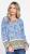 Bluza IE Dama cu Maneca lunga, Multicolor cu Imprimeu Combinat