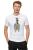 Tricou barbati alb - Zebra Fashion