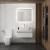 Oglinda cu iluminare si dezaburire Ideal Standard Mirror&amp;Light Ambient 70x70 cm