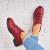 Pantofi dama casual Bordo din Piele Ecologica Dalice A4779
