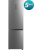 Combina frigorifica Tesla RC3800FMX, Clasa E, 378 L, Total No Frost, Display LED, H 201 cm (Inox)
