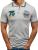 Tricou polo pentru bărbat gri Bolf 0605
