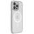 Husa Devia Pure MagSafe Shockproof compatibila cu iPhone 15 Pro, Transparent