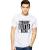 Tricou alb barbati - Straight Outta Buzau