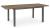 Masa extensibila de gradina / terasa din lemn compozit si metal, Elias I Small Natural / Antracit, L140-200xl90xH75 cm